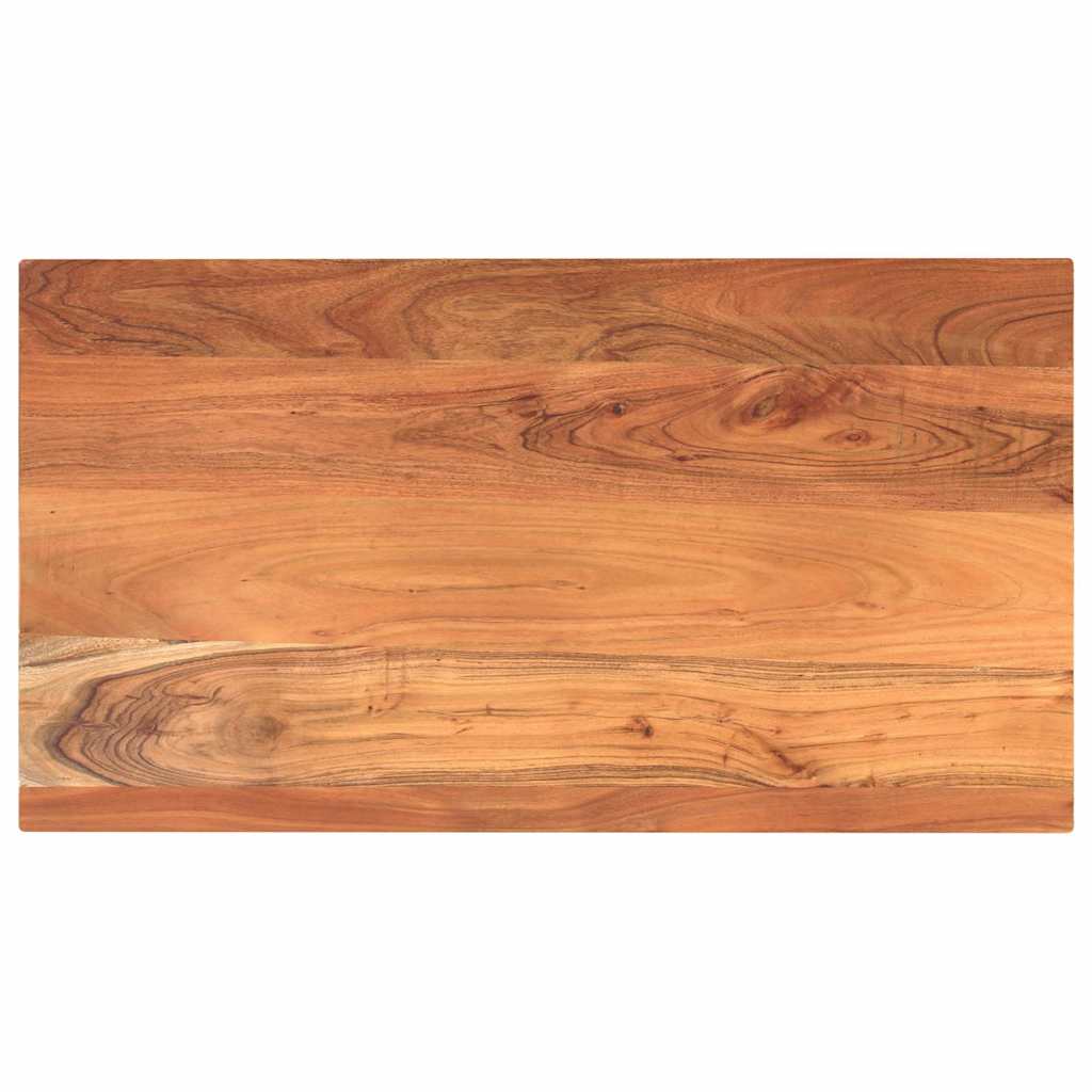 Tabletop 100x70x2.5 cm Rectangular Solid Acacia Wood