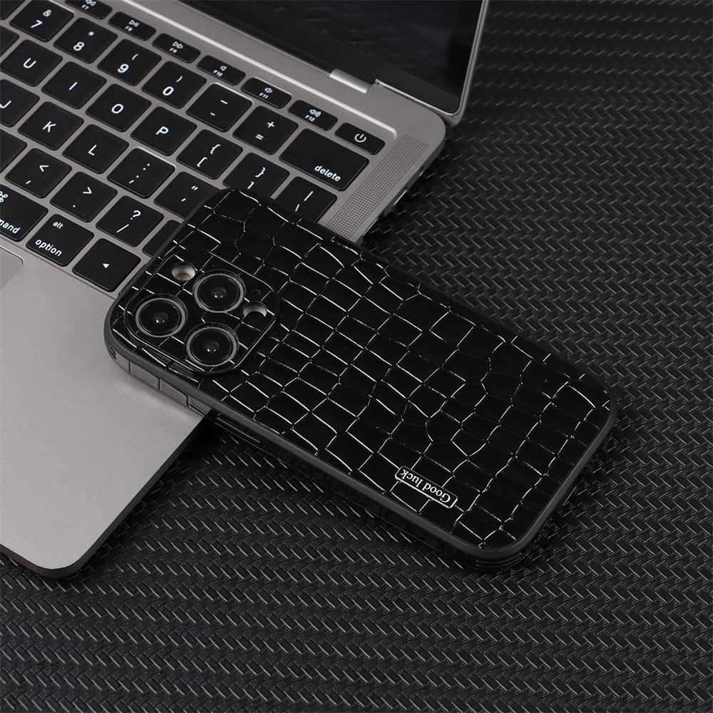 Custodia Vintage con Texture Coccodrillo Antiurto Per Iphone 14 13 12 Mini 11 Pro Max Plus X Xs Xr 7 8 Lusso Pelle Armatura Defender Funda