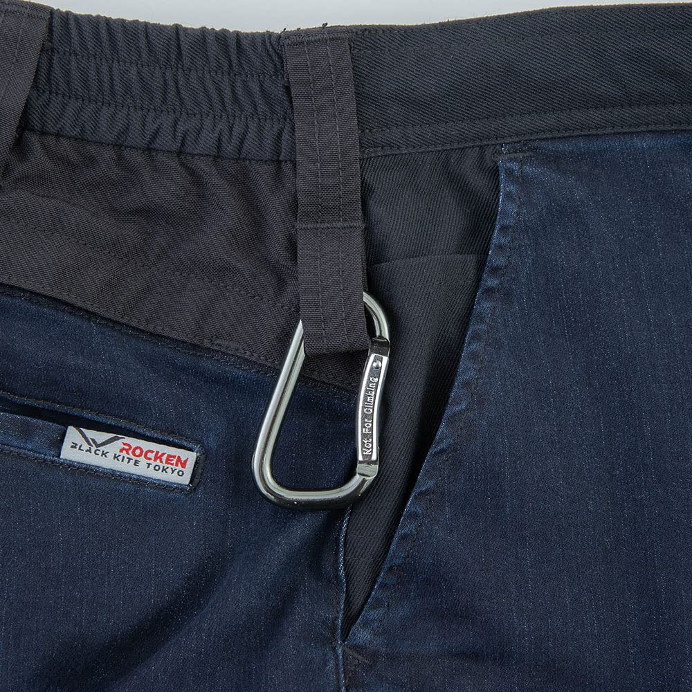 BLACK KITE Slim Fit Cargo Size LL [CO-COS] RKN-6983 [ROCKEN TOKYO] Pants, Indigo,
