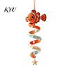 Ornamenti Appesi per Albero di Natale Tema Oceano Kit Uncinetto a Spirale, Arte Decorativa Fai da Te, Kit per Principianti Assemblaggio Facile Artigianato per la Casa