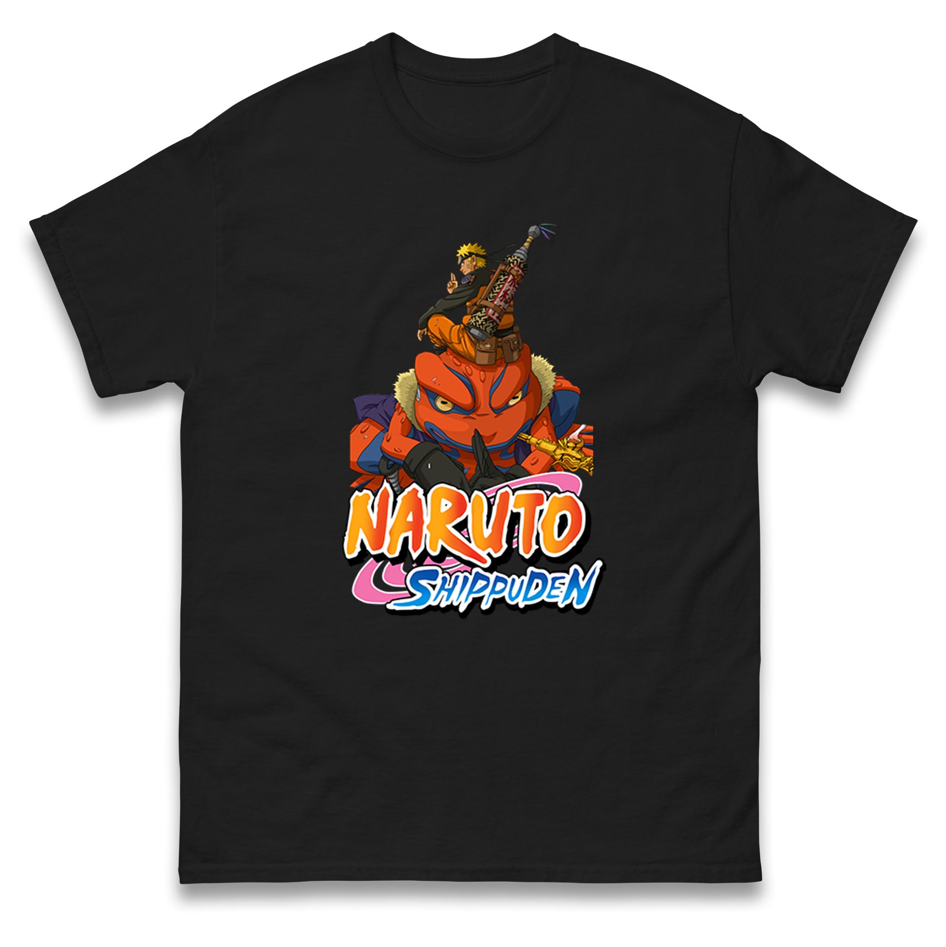 

Naruto Shippuden Mens T Shirt Womens Tops Tees Gamabunta Naruto Top S