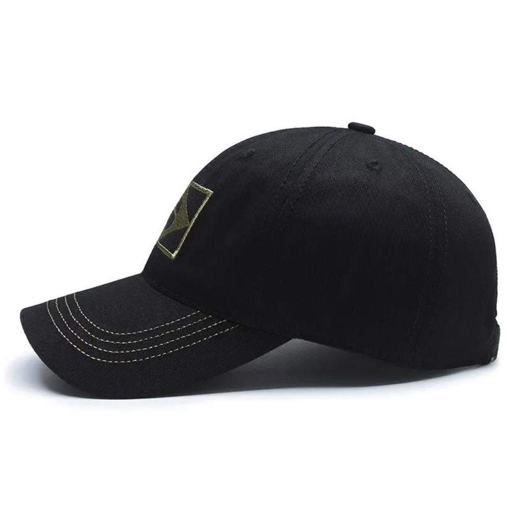 Military Fan Embroidered Baseball Cap Men's Cotton Peaked Cap Outdoor Sports Camouflage Sun Hat Brazilian Hats