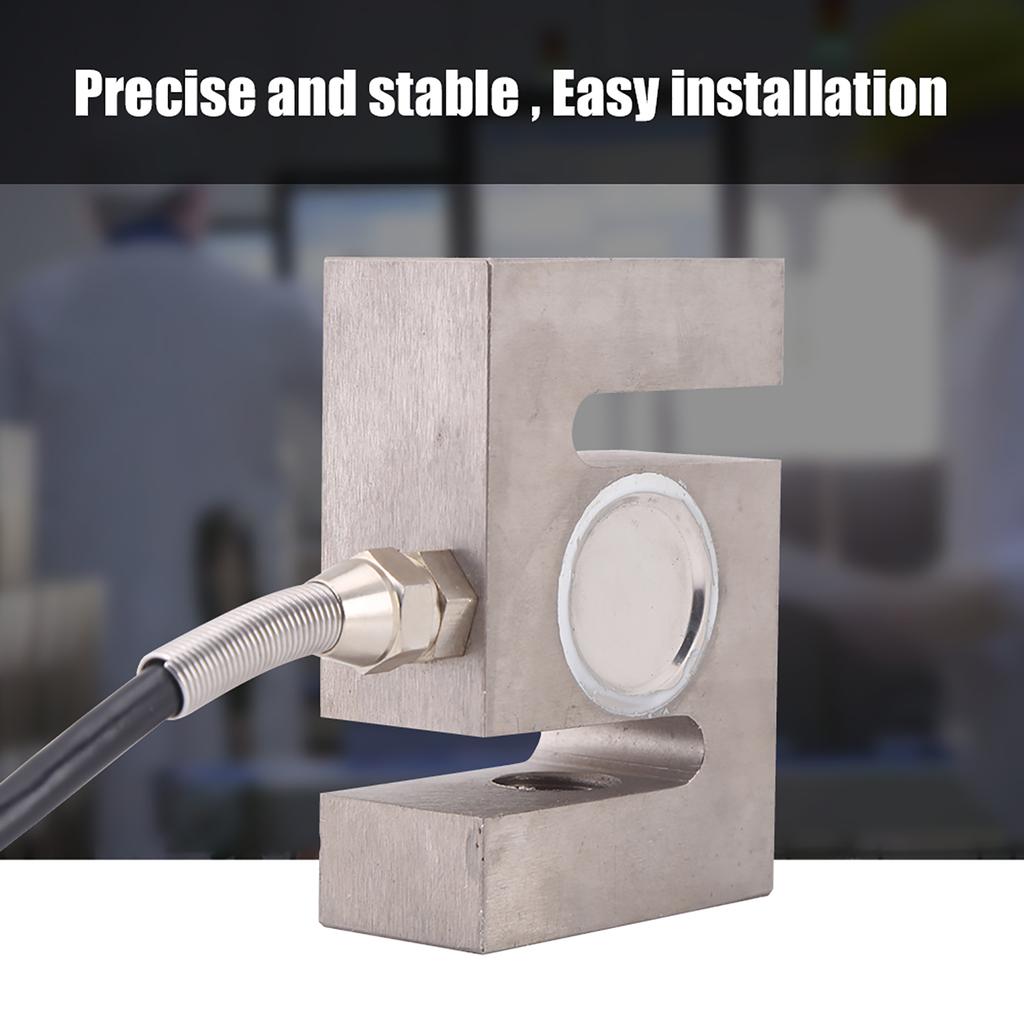 S TYPE High Precision Load Cell Scale Sensor Weighting Sensor With Cable Load Cell 100kg Load Cell Weight Cell Weighting Sensor
