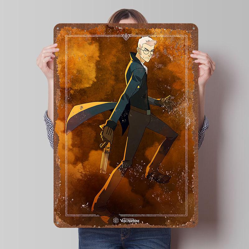 The Legend of Vox Machina Tinplate Posters Customizable Wall Art Retro Vintage Metal Tin Signs for Home and Decoration Gaming