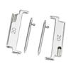1 Pair Metal Watch Band Adapter 20 To 22mm Watch Strap Connection Adapter with Spring  