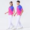 Unisex Quick-Dry Silk Sports Set: Summer Short-Sleeve T-Shirt - Korean Style