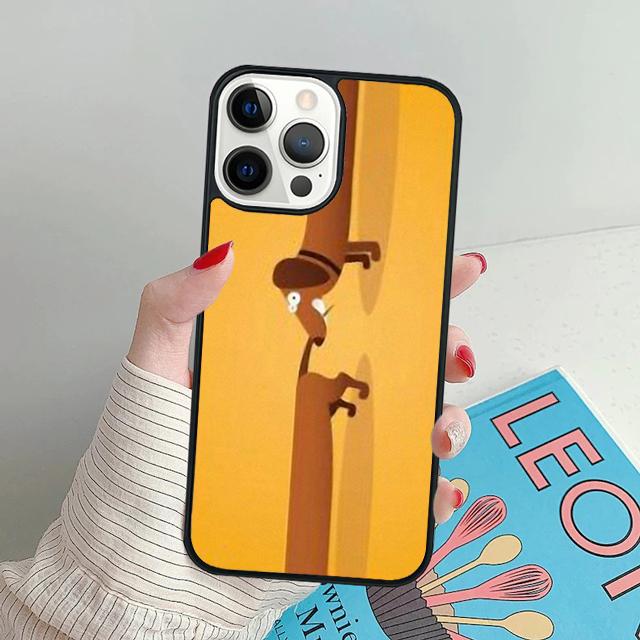 Cute cartoon Dachshund dog phone Case Cover For iPhone 17 Air 16 15 14 Plus apple 16 11 12 13 Pro Max coque