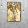 Art Nouveau Classic Poster Rusty Metal Plaque Retro Decorative Plate Bar Man Cave Garage Club Metal Sign Wall Decoration