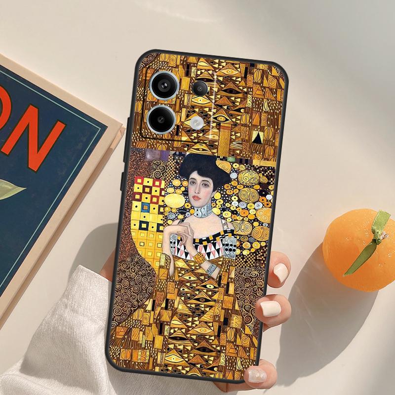 Kiss by Gustav Klimt Funda For Xiaomi Redmi Note 9 10 11 12 13 14 Pro 9S 10S 11S 12S Redmi 13C 10C 12C 14C Case