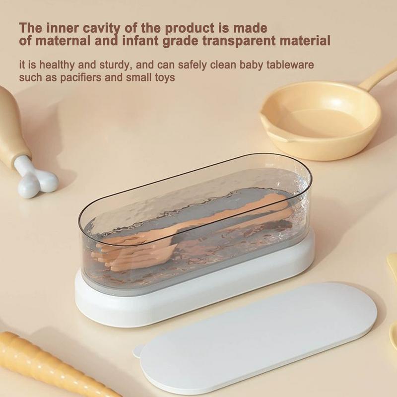 Ultrasonic Jewelry Cleaner Electric Professional Multi-functional Vibration Wash Box for Glasses Watch Ring Earrings Necklace