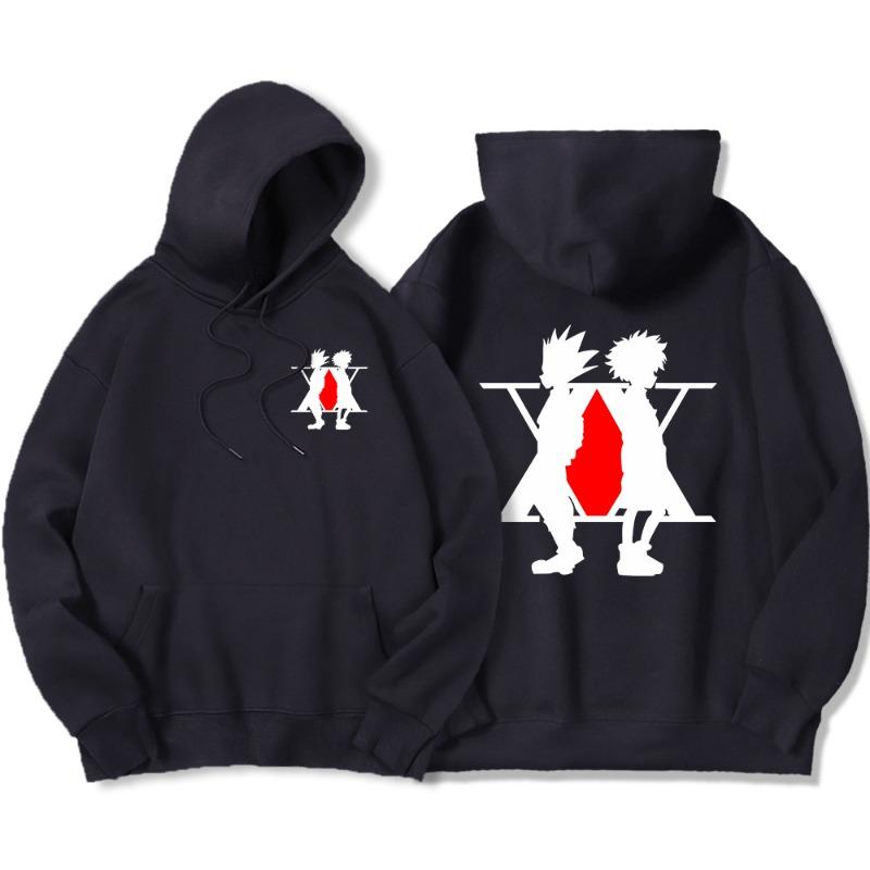 

Japan Anime Graphic Xx Prints Hoodies Mens Oversized Casual Sweatshirts Women Casual Harajuku Streetwear Pullovers Sudaderas S