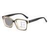 Leisure Versatile Progressive Multifocal Photochromic Reading Glasses for Women Men Blue Light Blocking Eyeglasses +1.0 To +4.0