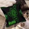 Game razer logo printed Maple Design Cushion Cover Happy Autumn Harvest decor Holiday Decorati Pillow Cover