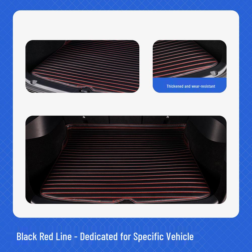 High-Edge Trunk Mat for Maserati: Non-Slip, Warp-Free, All-Season Durability