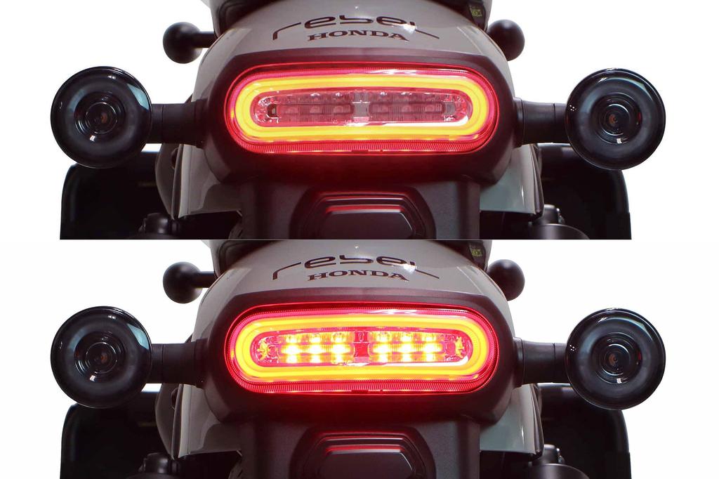 Special Parts TAKEGAWA LED Tail Lamp Kit Smoke Lens Rebel GB350S 250/500/1100 CL250/500 05-08-0601