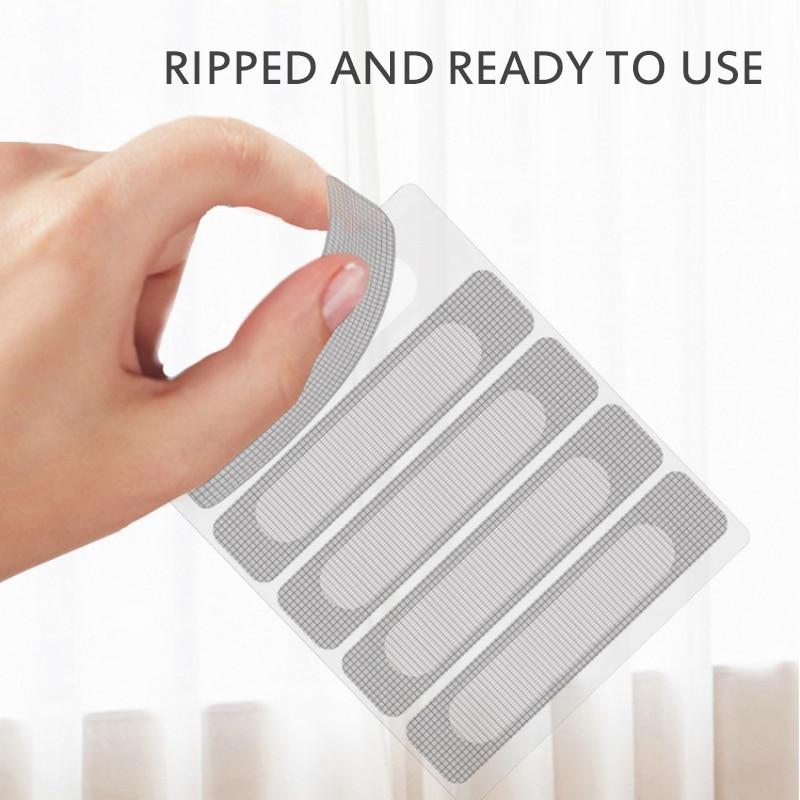 5PCS/set Anti-insect Fly Bug Door Window Mosquito Screen Net Repair Tape Patch Adhesive Window Repair Accessories