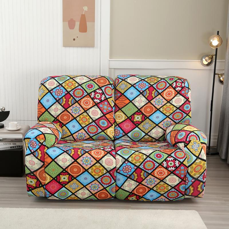 

2 Seats Recliner Sofa Covers Stretch Reclining Couch Covers for Home Reclining Sofa Slipcovers Furniture Protector Washable 2 Seater