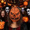 3D Pumpkin Halloween Mask Creativity Funny Full Face Mask Unisex Breathable Masquerade Party Mask Costume Party Supplies