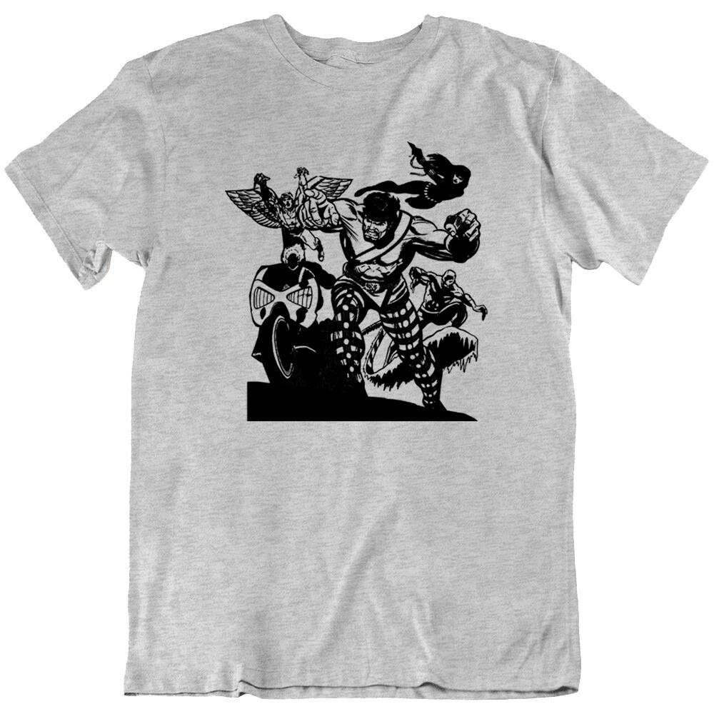 Mafia Gang Champion Super Hero Cartoon Superhero Retro 80 s T Shirt Tee Gift New XL