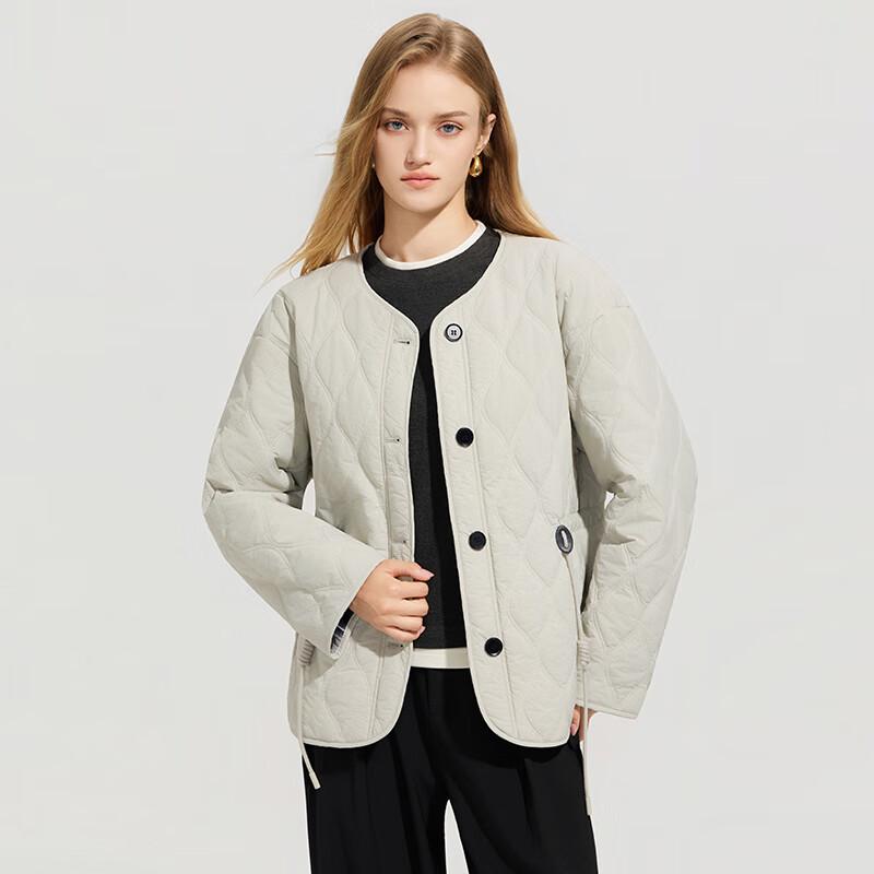 Women's Korean Style Diamond Quilted Padded Jacket