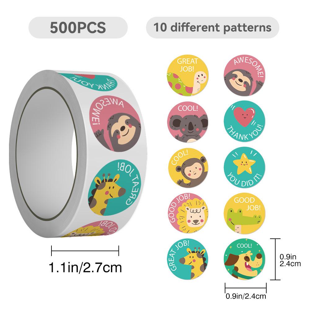 

500 листов/рулон декоративных наклеек с точками для герметизации и поделок