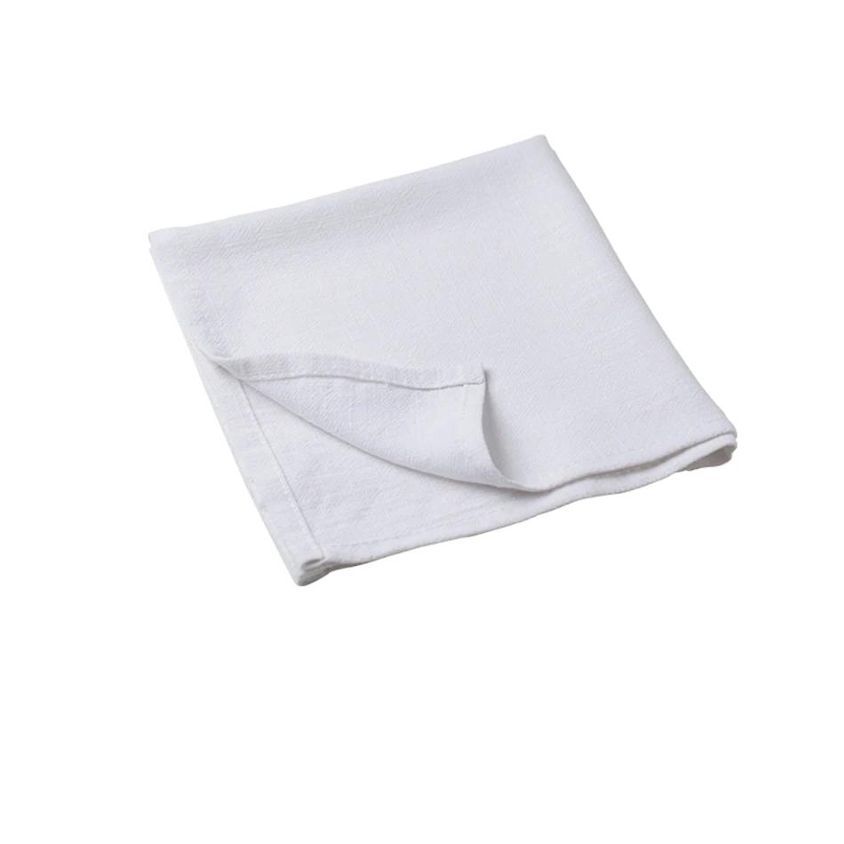 12PCS Cotton Linen Wedding Napkins 40X40cm Kitchen Tableware Towel,Soft Cloth, Reusable For Party Birthday Wedding Decor