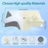 Sleep Memory Pillow Butterfly Memory Foam Neck Pillows Contoured Sleep For Neck Pain Relief Stomach Support Comfortable Pillow