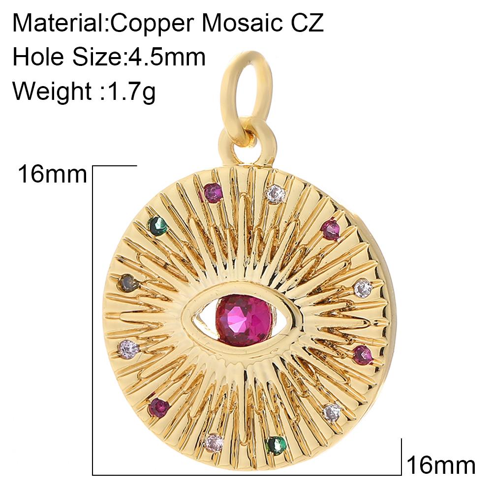 Evil Blue Eye Heart Necklace for Women Cute Gold Star Collars Diy Pendant Stainless Steel Chain High Quality