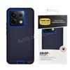 Custodia Robusta Ibrida OTT Defender per Xiaomi Redmi Note 15 13 Pro Plus 4G 5G 15C 13R - Copertura Protettiva Antiurto a 3 Strati