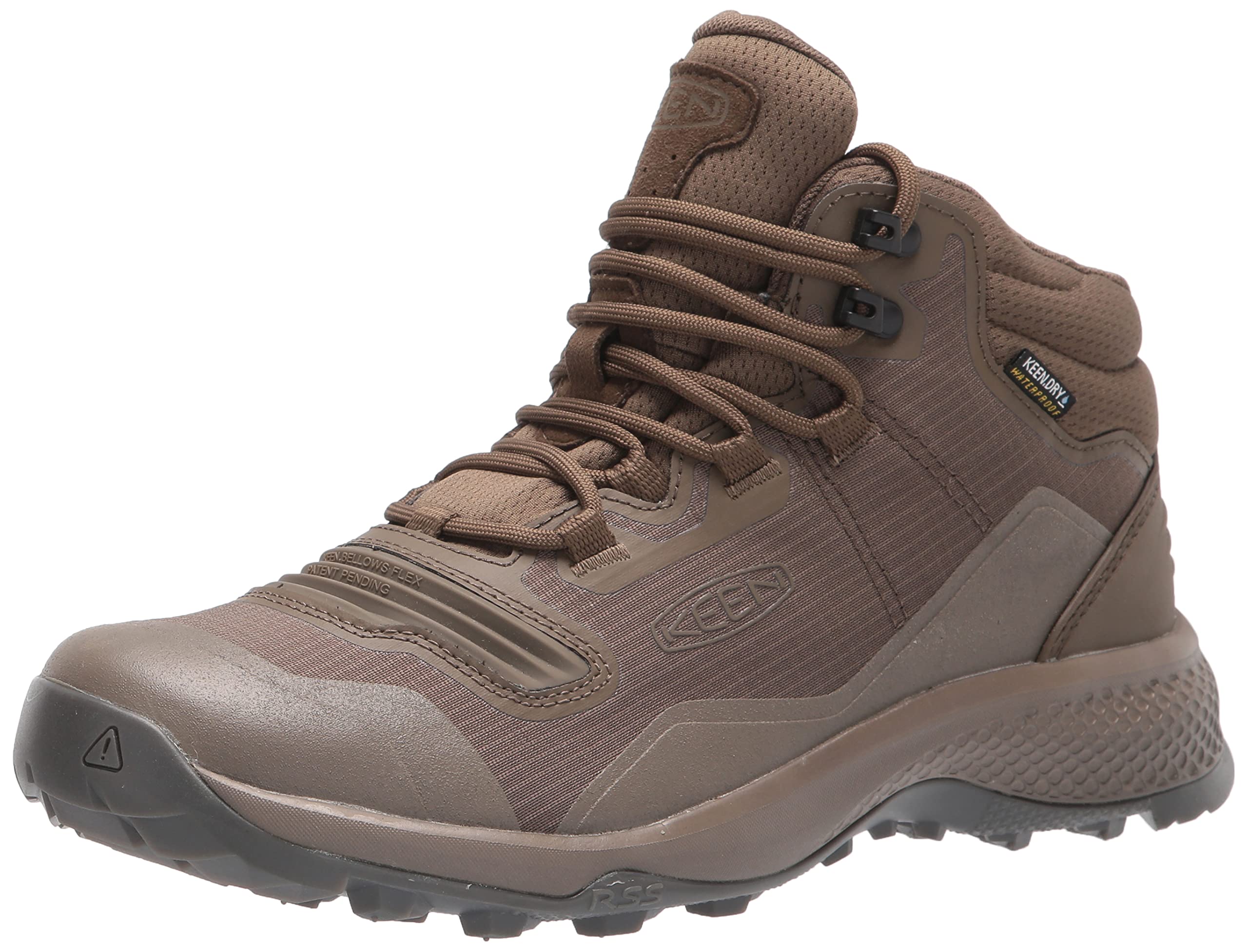 

KEEN TEMPO FLEX MID WP Водонепроницаемые треккинговые ботинки с амортизацией и дышащим дизайном для идеальны для альпинизма и Размер Мужской Нескользящий