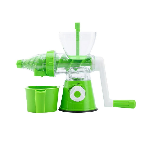 EGNMCR Juicer Juicer Machine Hand Cranked Full Function Juicer Household Portable Food Processor Manual Juicer a Juicer