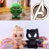 Marvel Avengers Black Panther Hulk Groot Plush Toys Soft Pp Cotton Stuffed Superheroes