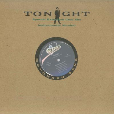 12inch Record MOTOHARU SANO - Tonight (Special Extended Club Mix) 123H118 EPIC 1984 Japan Japanese Pop/Rock Used