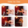 8pcs Animal Clamp Protectors for Doors for Room Doors and Sliding Doors