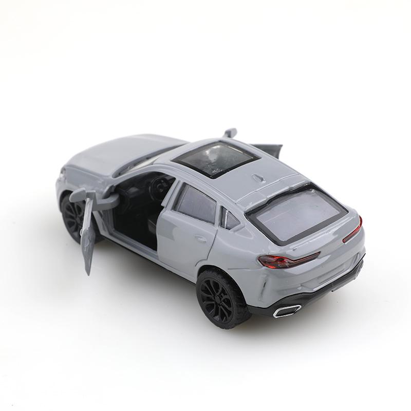 (Bagged) 1/43 scale replica X7 SUV children's toy car, die-cast metal, boy's toy, pocket pullback toy car