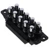 2PCS Durable Pushbutton Switches Keyboard Switch 250V 4A 5 Pushbutton Key Board Switches Piano Type Range Hood