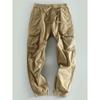 to Japan Foreign Trade Outdoor Cattle Goods Spring and Autumn Men's Casual Solid Multi-pockets Men's Trousers All-Matching Men's Trousers Fashion