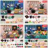 Conjunto de Brinquedos de Cozinha para Crianças 92/86/69/59 Peças Kit de Acessórios para Cozinha de Brincar com Panelas de Brincar Comida de Mentira Brinquedo de Cozinhar Presente para Meninas Meninos Pequenos