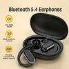 Cuffie Bluetooth 5.4 wireless, auricolari con gancio auricolare, auricolari stereo HiFi, auricolari impermeabili, riduzione del rumore, auricolari touch