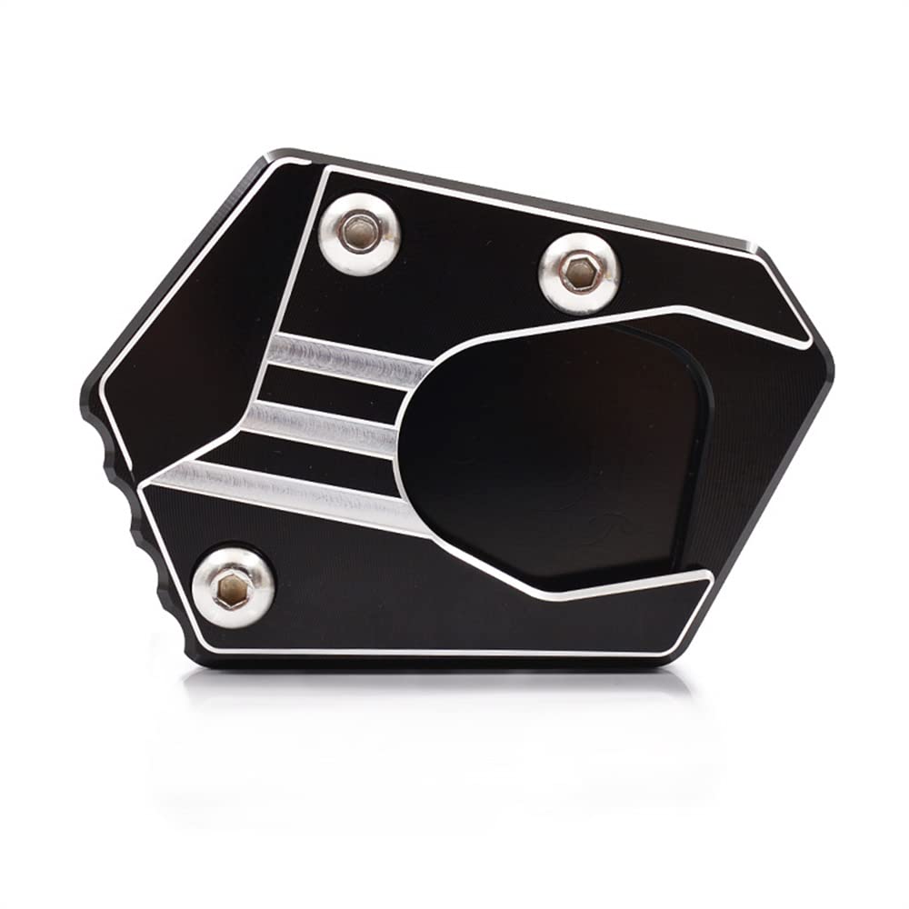 LEDISHUN Kickstand Side Stand Stand Stand Plate Extension Aluminum Compatible Honda CB150R CBR250R CB300F