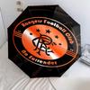 Rangers FC, Automatic Folding Umbrella, Portable and Foldable Design, 8 Ribs, a Christmas or Birthday Gift.