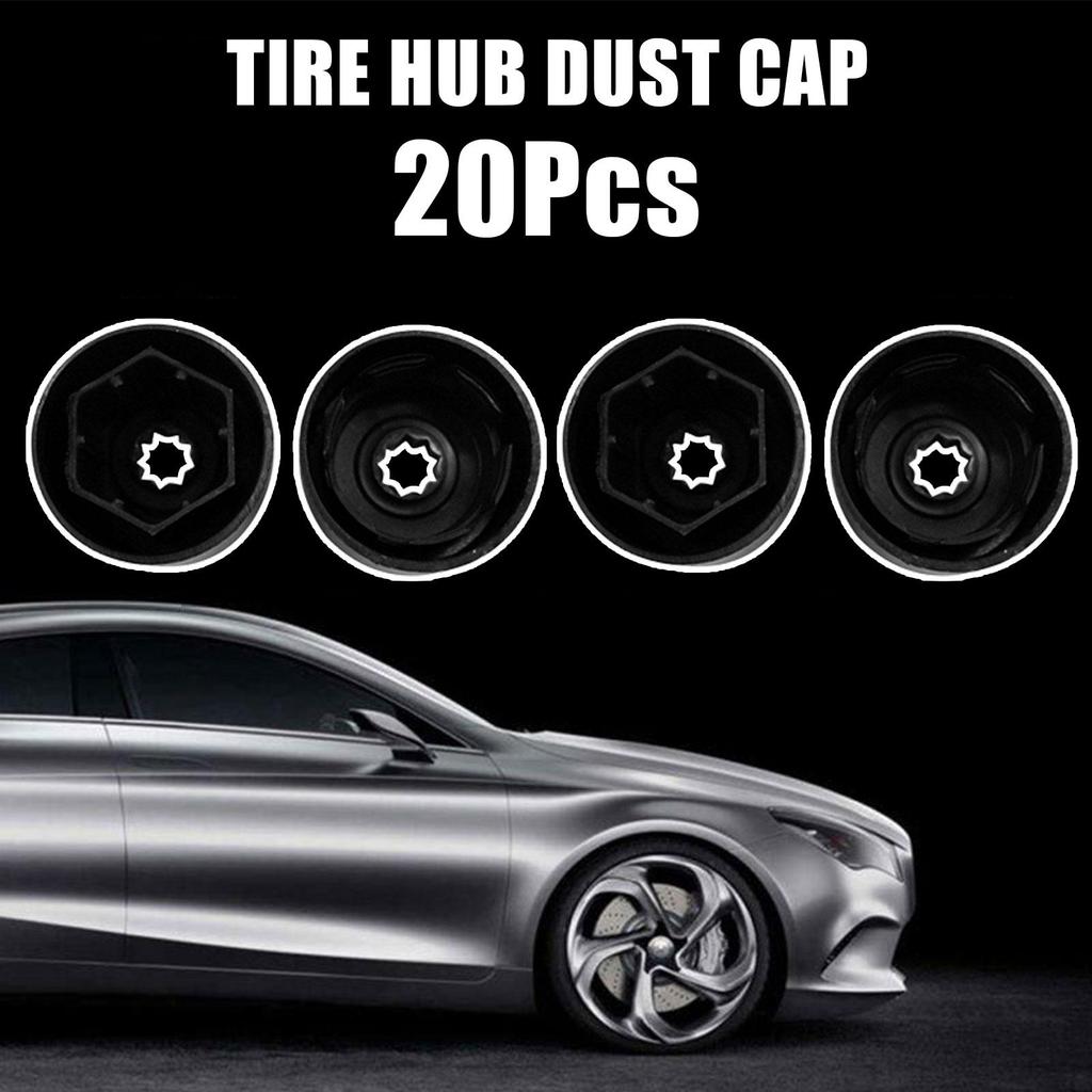 20 ks Krytky matic kol s nástrojem pro demontáž Náhrada pro VOLKSWAGEN Krytky matic kol Beetle CC Šrouby kol