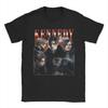Handsome Unisex Leon Kennedy Gamer Fans Art TShirt for Unisex Vintage Pure Cotton Tee Shirt O Collar Short Sleeve T Shirt Plus Size
