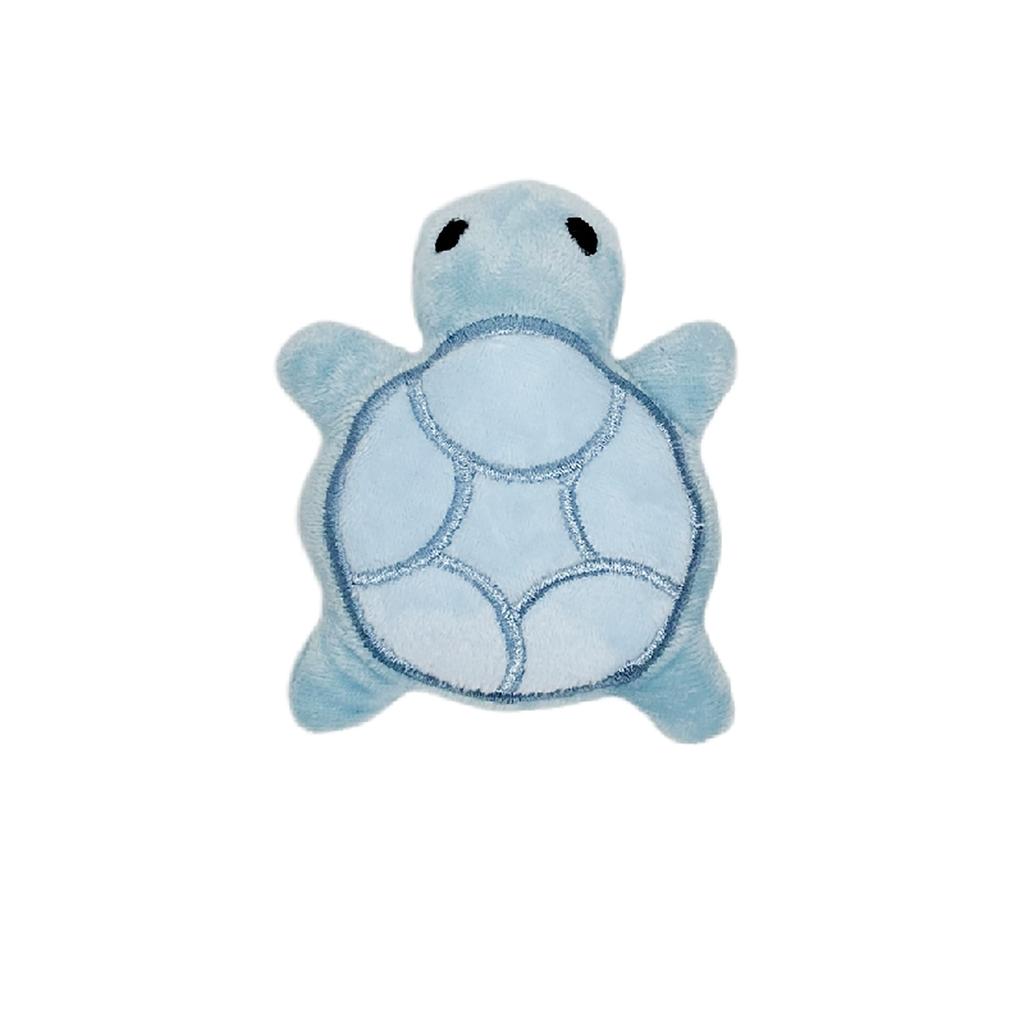 Mini cute turtle dog plush toy, squeaking dog teething sound toy, soft and safe, good for dental health, suitable for puppies