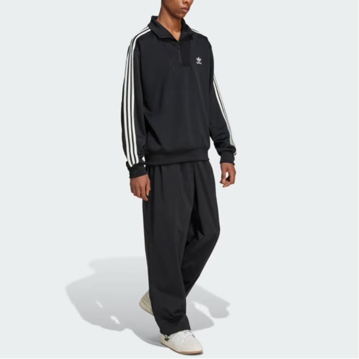 Adidas Originals Adicolor Funnel Neck Track Jacket Men Jacket Black IZ4803