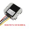 WaterProof 20-72V to 12V 5A 60W Step Down DC/DC Power Converter Regulator