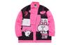Men's Sweater Li-Ning Li Ning Sweater Unisex Black Pink Multicolor