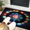 Chakra Balance Meditation Office Rug Chair Mat, Entryway Carpet, Suitable for Front Door, Bedroom, Living Room, Desk, Holiday Gift