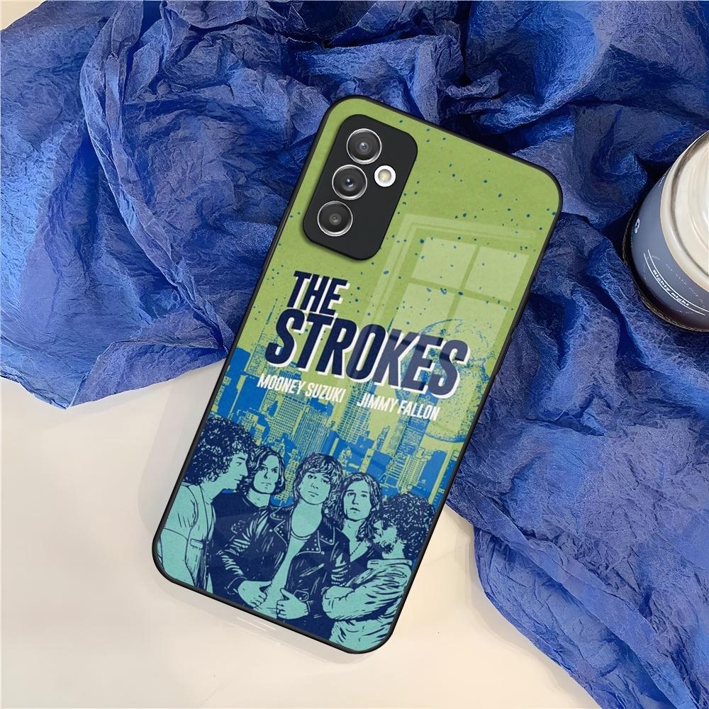 

The Strokes Phone Case for Samsung S25 S24 S30 S21 S23 S20 S22 Fe S10 E S9 Note 20 Pro Ultra Plus glass Cover Samsung S23