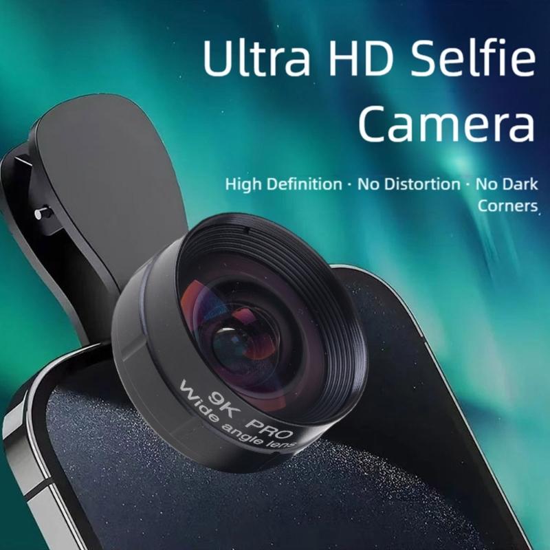 Smartphone Lens 130° Wide Angle Glass Fast Detachable Clip for Phone 16 15 14 Series Photography Accessory